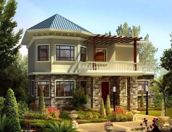 兩層樓的輕鋼別墅造價多少錢？(圖1)