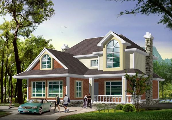 農村房子太老土？輕鋼別墅讓房子一點也不土(圖1)