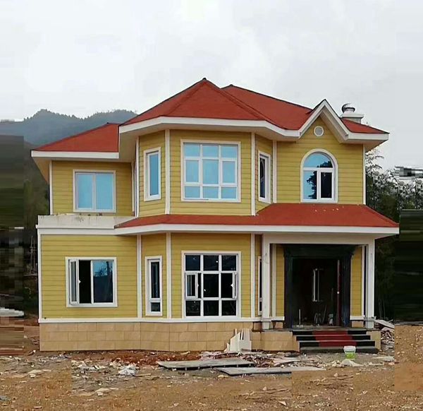 輕鋼別墅是我國現(xiàn)在農(nóng)村自建房的首選(圖1)