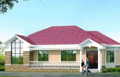 睿婕精品一層輕鋼小別墅戶(hù)型圖，回歸農(nóng)村享受