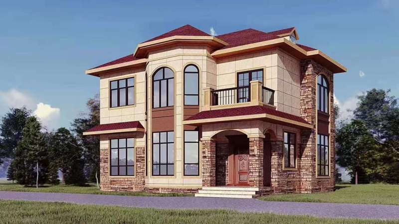 輕鋼別墅有哪些優勢?防不防火?(圖2) 睿婕輕鋼別墅