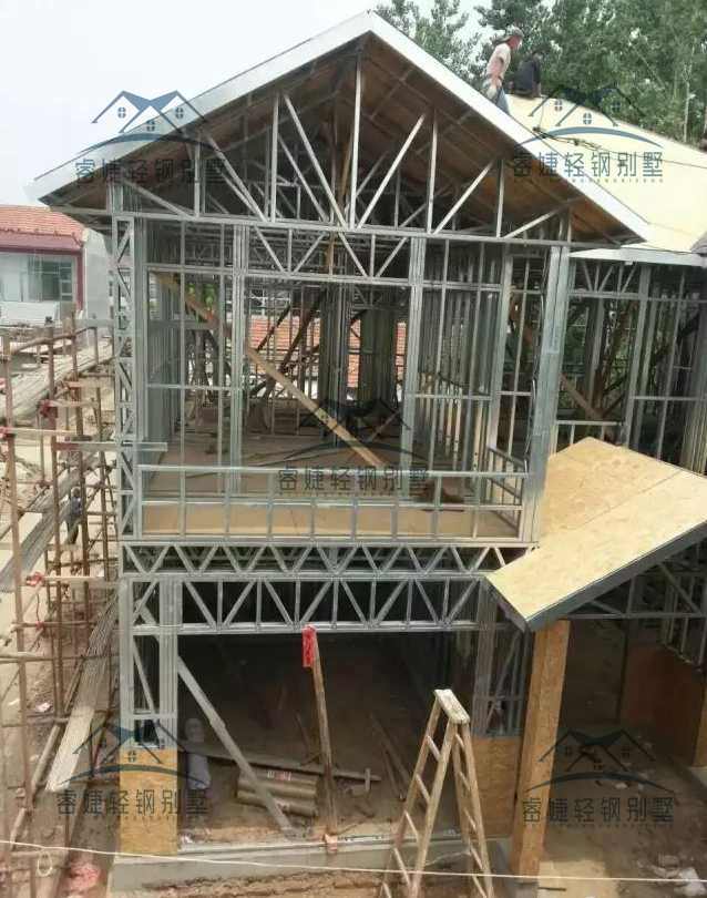 200多平別墅25天完工是什么體驗？安徽王總輕鋼別墅全過程揭秘！(圖26)
