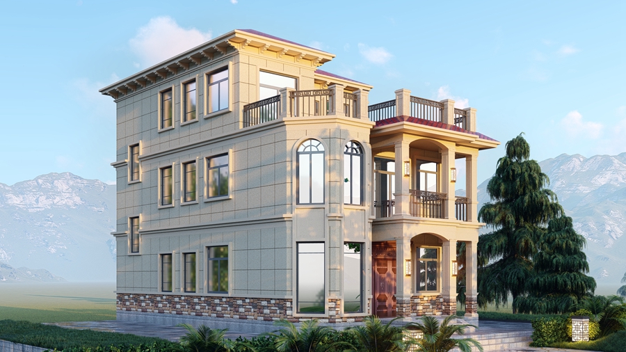 鋼結構別墅外墻材料有哪些種類？